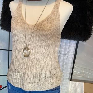 Knit tank top…light, cute & easy to wear❣️